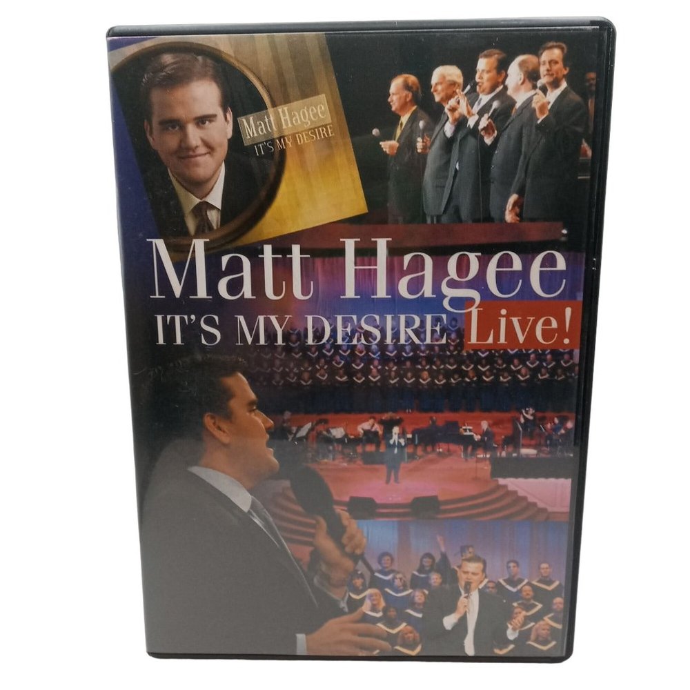 Its My Desire Live DVD Christian Gospel Matthew Hagee Ministries Ministry Matt